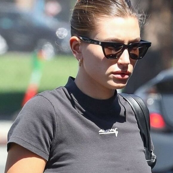 Saint Laurent SL462SULPICE 009 Cat Eye Sunglasses - Black/Yellow - Picture 6 of 12